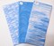 Blue Wave Water Clouds Cotton Fabric 2yd 18in Last the Best End of Bolt